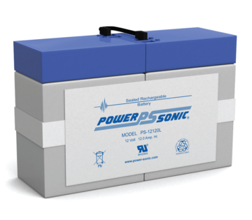 PS-12120L - POWERSONIC 12V 12AH SLA BATTERY
