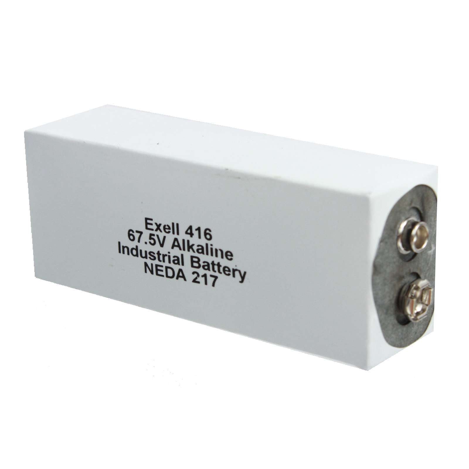Exell 416A Alkaline 67.5V Battery NEDA 217, A416, ER-416