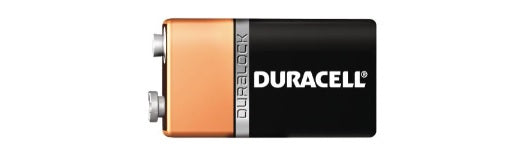 MN1604 9V DURACELL ALKALINE COPPERTOP BATTERY 12 pack