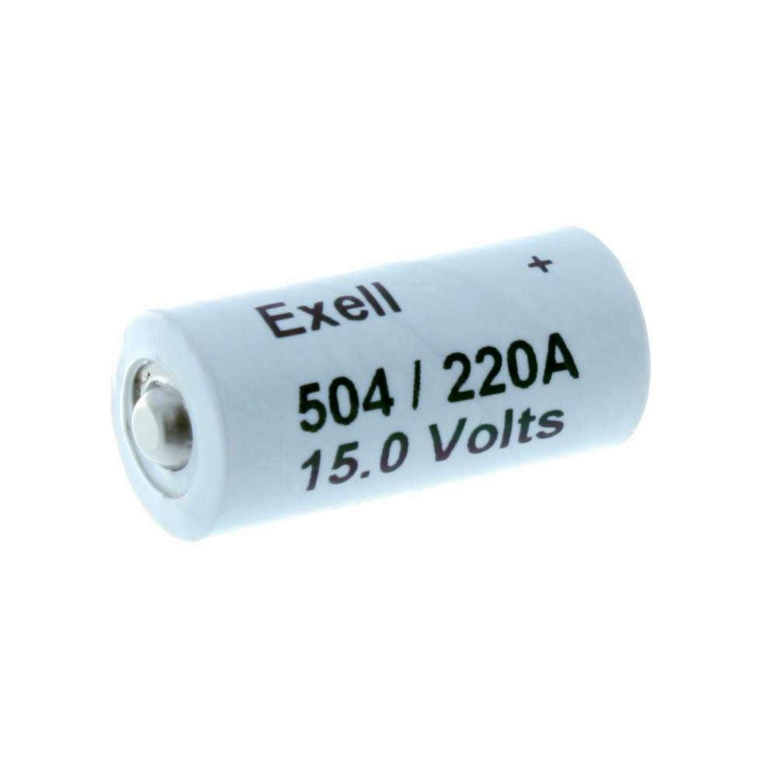 Exell A220 504A Alkaline 15V Battery NEDA 220 LR154 10F15