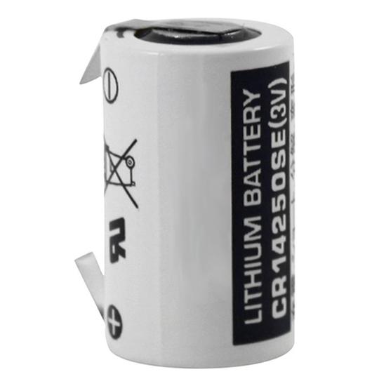 CR14250SE 3V 1/2 AA Laser Lithium PLC ComputerBackup Battery w/ Tabs