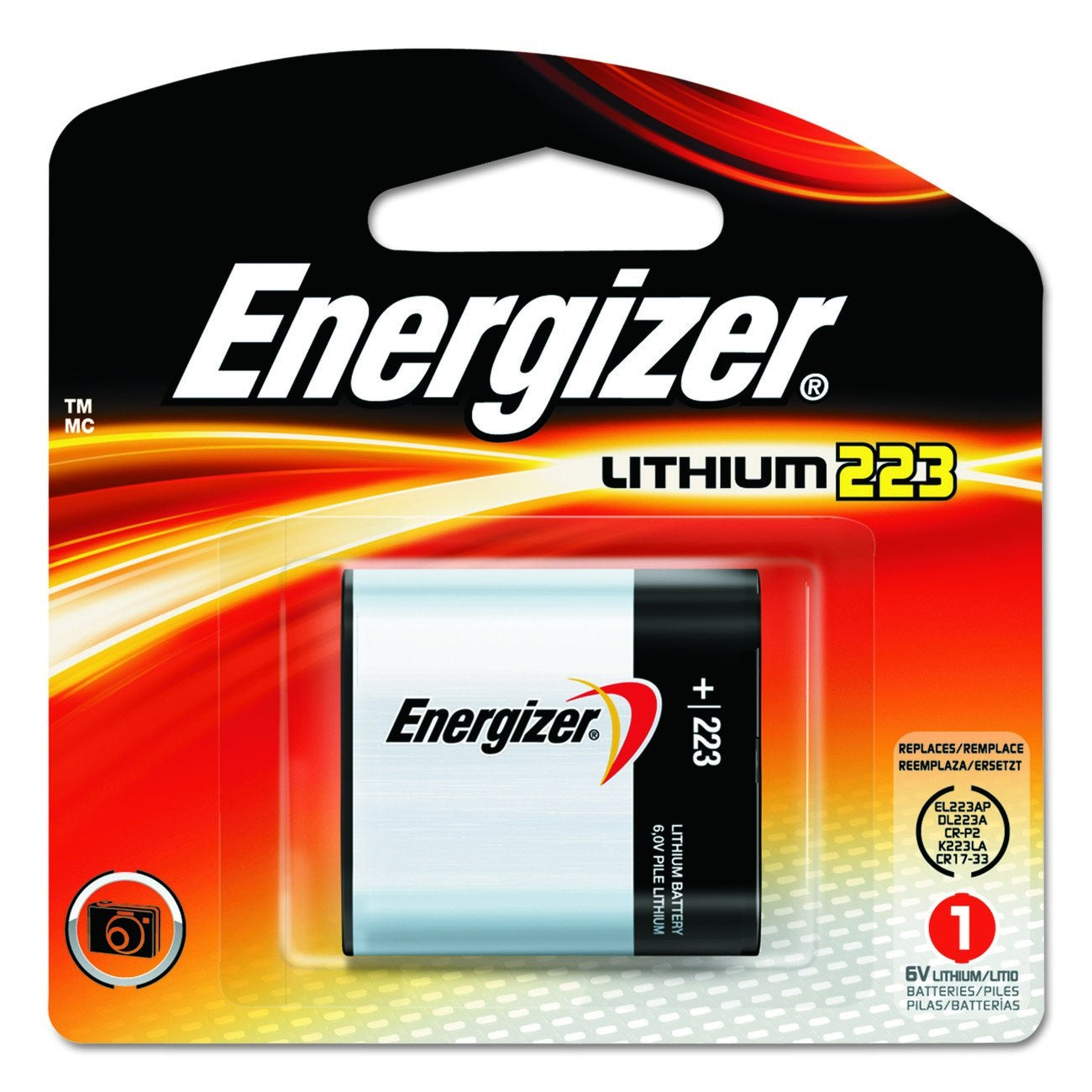 EL223A Energizer 6V Lithium Batteries CRP2