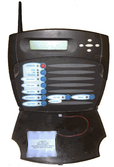 Goldline Aqualogic Remote Control Battery GLX PS8