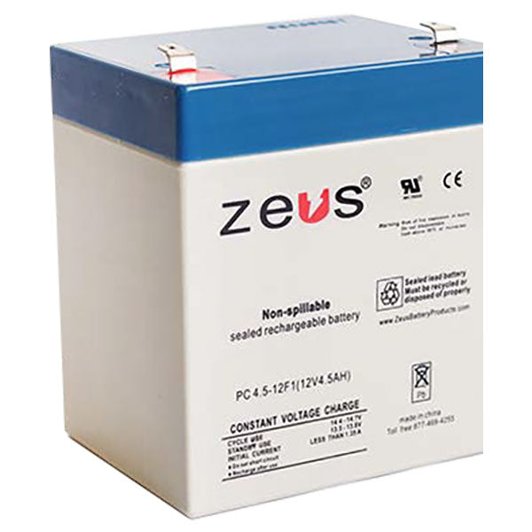 PC5-12F2 Zeus Sealed Rechargable Battery