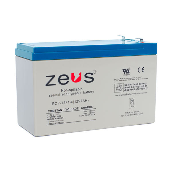 PC7-12F2 Zeus Sealed Rechargable Battery