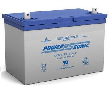 PS-121000 M6 - POWERSONIC 12V 100AH SLA BATTERY