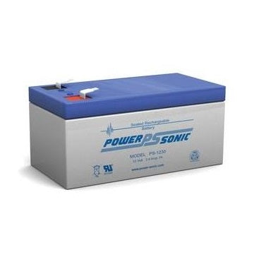 PS-1230 - POWERSONIC 12V 3.4AH SLA BATTERY