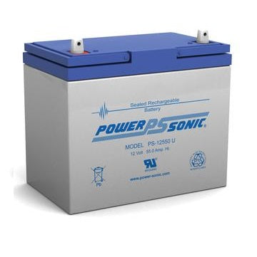 PS-12550 - POWERSONIC 12V 55AH SLA BATTERY