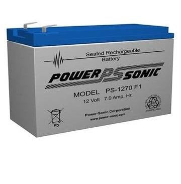 PS-1270F1 - POWERSONIC 12V 7AH SLA BATTERY