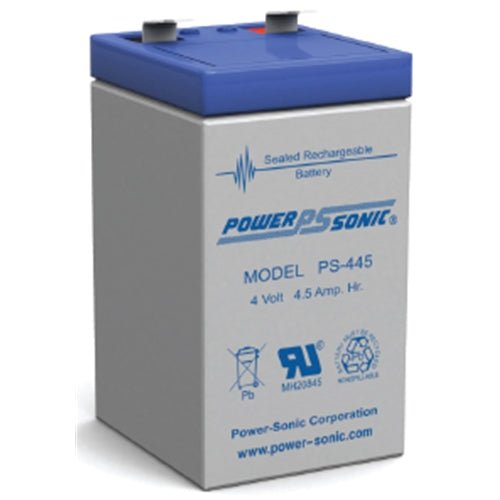 PS-445 - POWERSONIC 4V 4.5AH SLA BATTERY