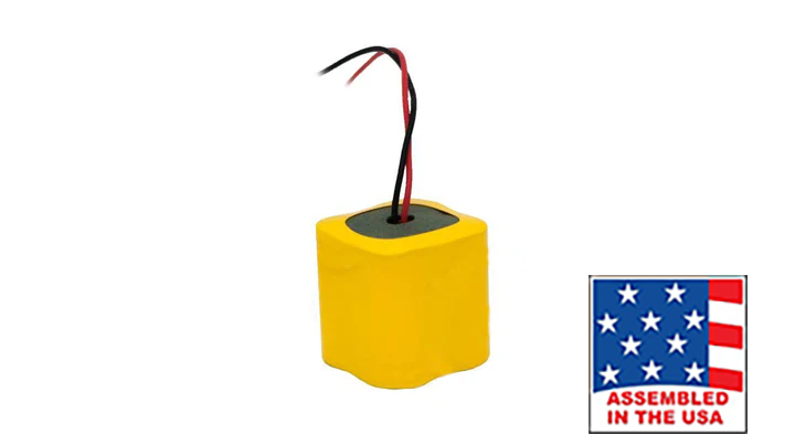 2/3 AA NiCad 4.8V 400mAh