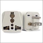 INTERNATIONAL TO US GROUNDED PLUG ADAPTER