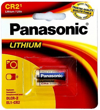 CR-2 Panasonic Lithium Battery