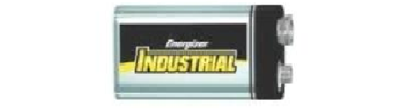 EN22 ENERGIZER 9V INDUSTRIAL ALKALINE BATTERY 12 pack