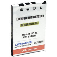 Casio Replacement Battery for a NP-20 Lithium Ion-3.7V