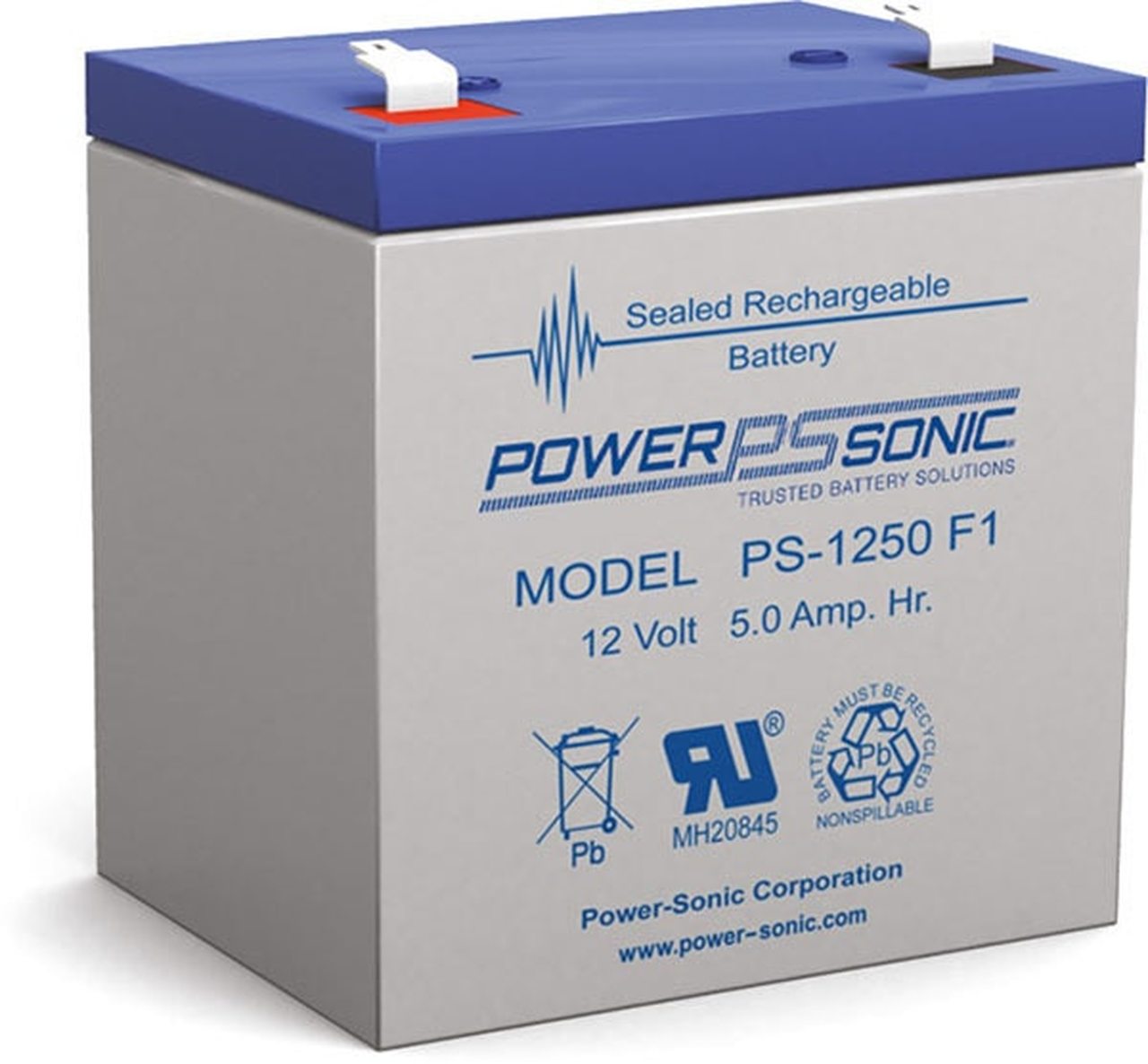 PS1250F1/NP5-12 12V 7AH SLA BATTERY