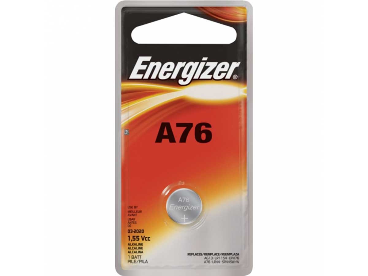 A76 AG13 LR44 1.5V Energizer Watch Battery